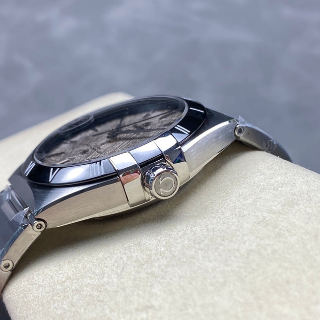 CONSTELLATION 41 MM WATCH SILVER CASE WITH GRAY PASTEL DIAL