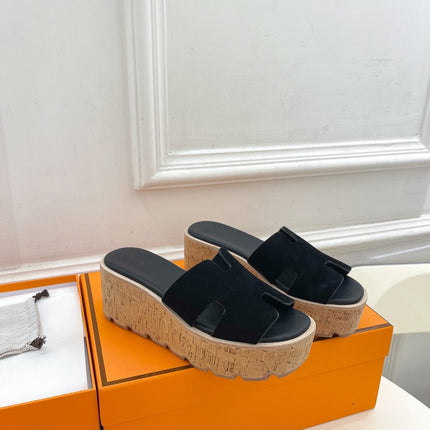Eze 30 Sandal Black Suede