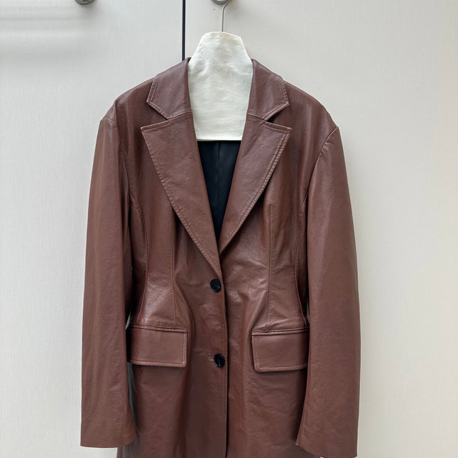 BALENCIAGA 26S LEATHER JACKET 222