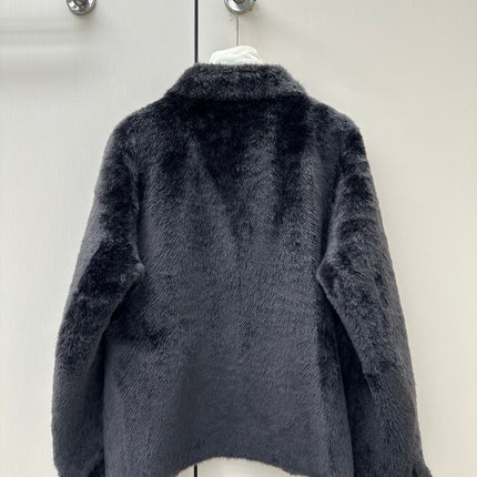 CELINE 26S ZIP-UP FUR JACKET 580