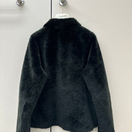 CELINE 26S ZIP-UP FUR JACKET 577