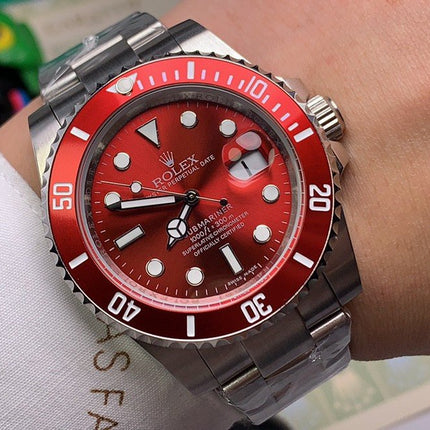SUBMARINER DATE 40 RED DIAL